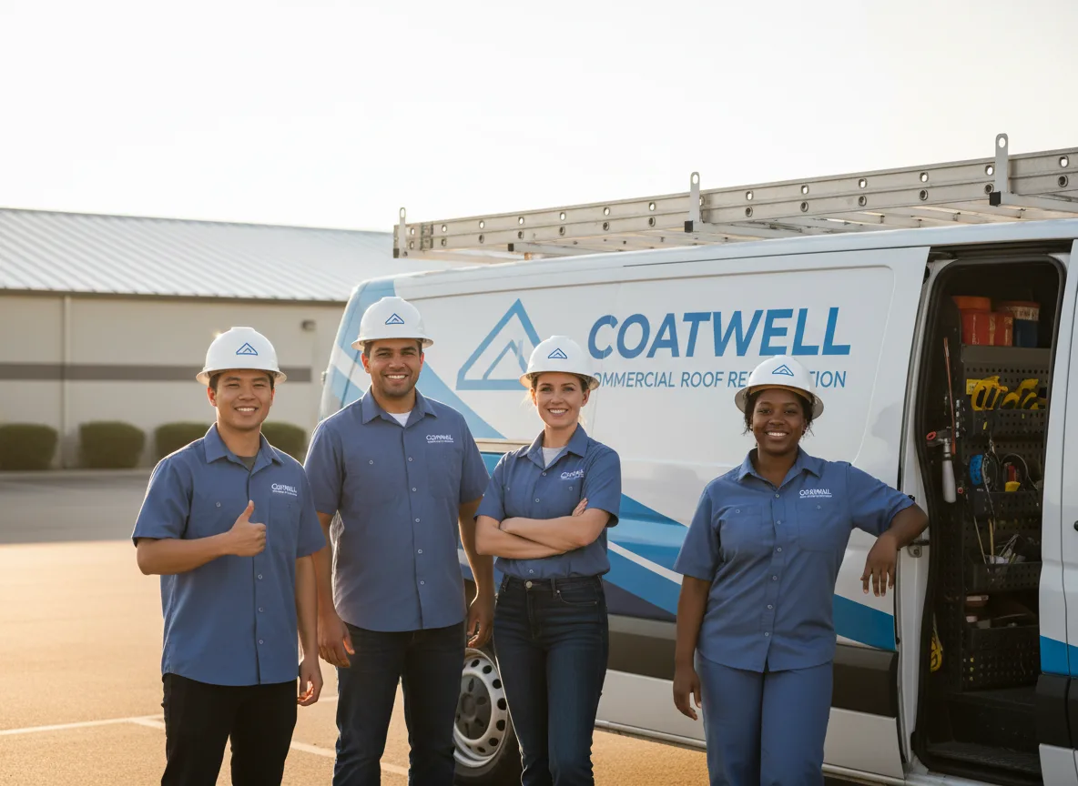 Commercial roof coating company in Seabrook, TX